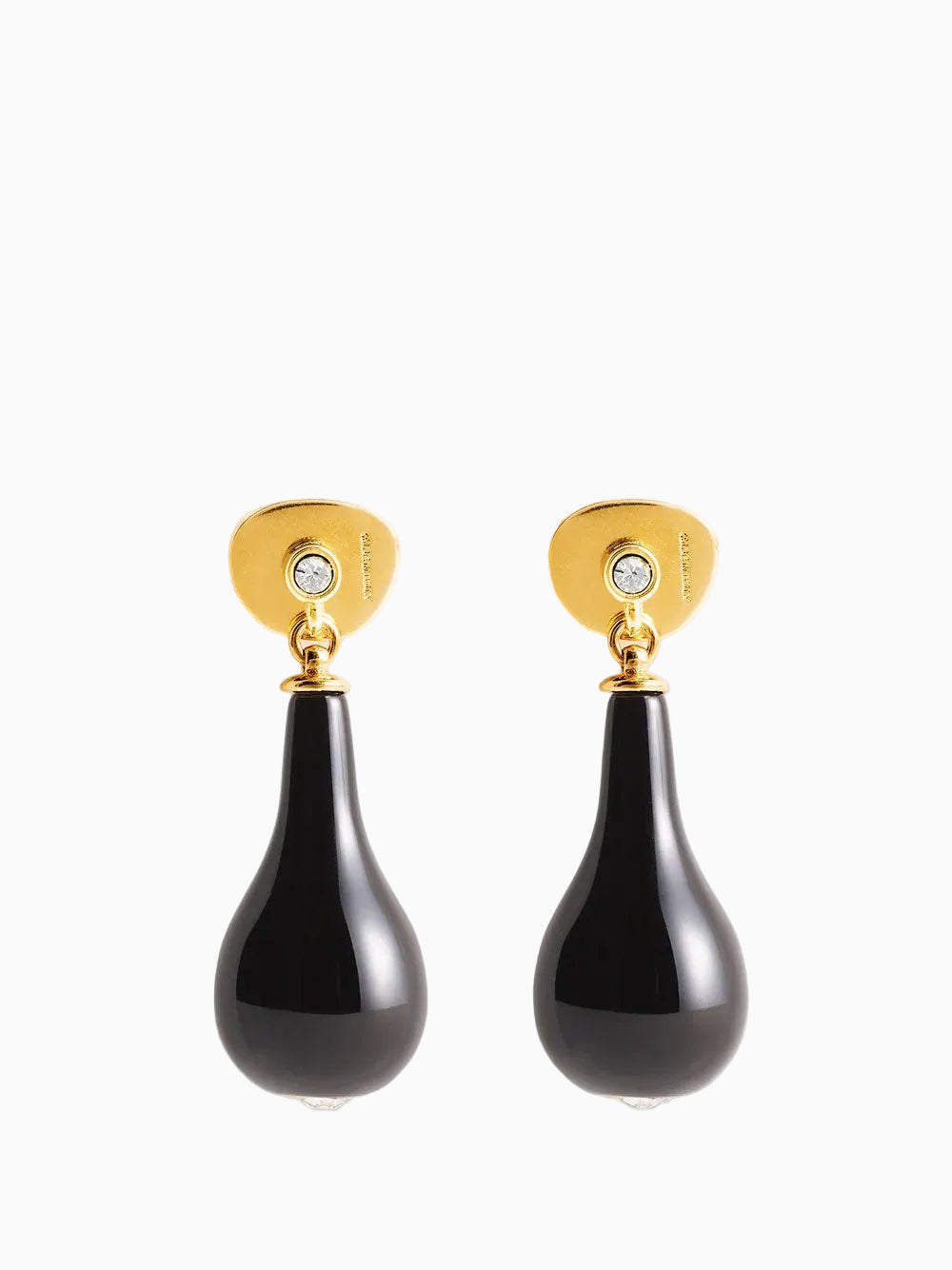 Pendientes drops onyx