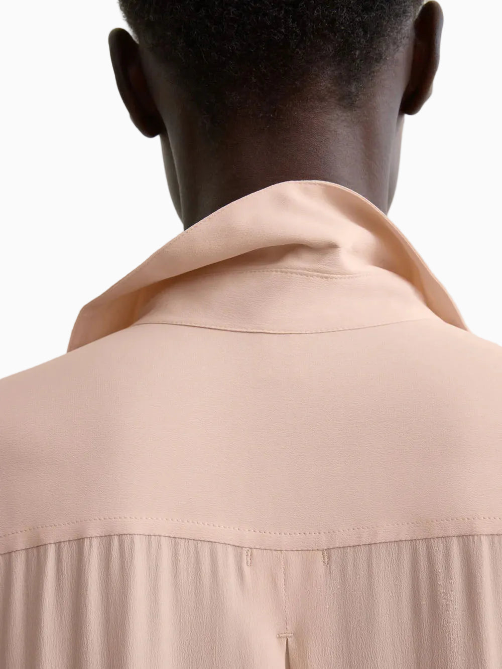 Pleated shirtdress