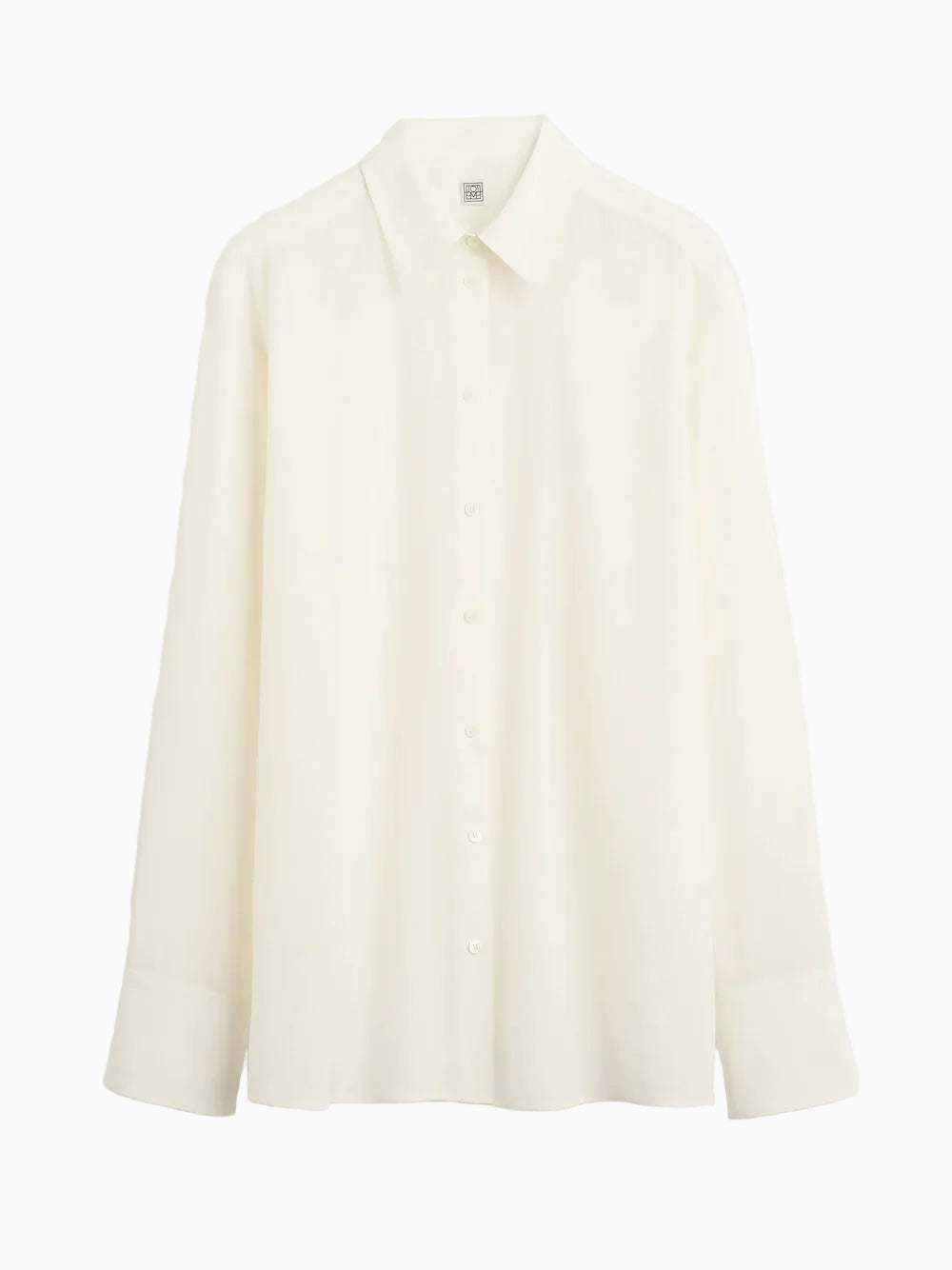Silk crepe shirt