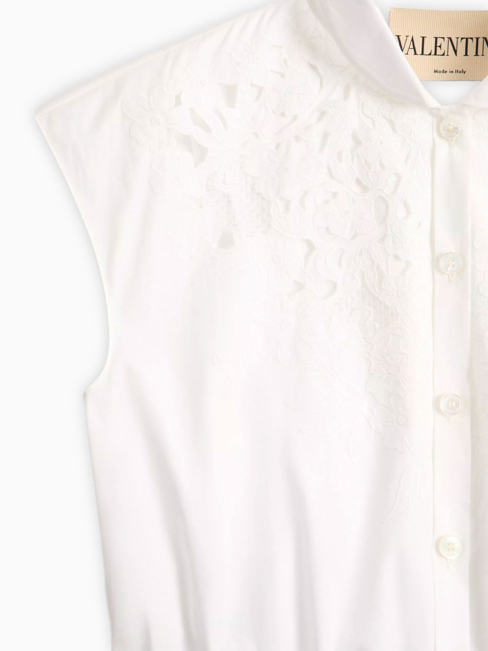 Vestido midi bordado