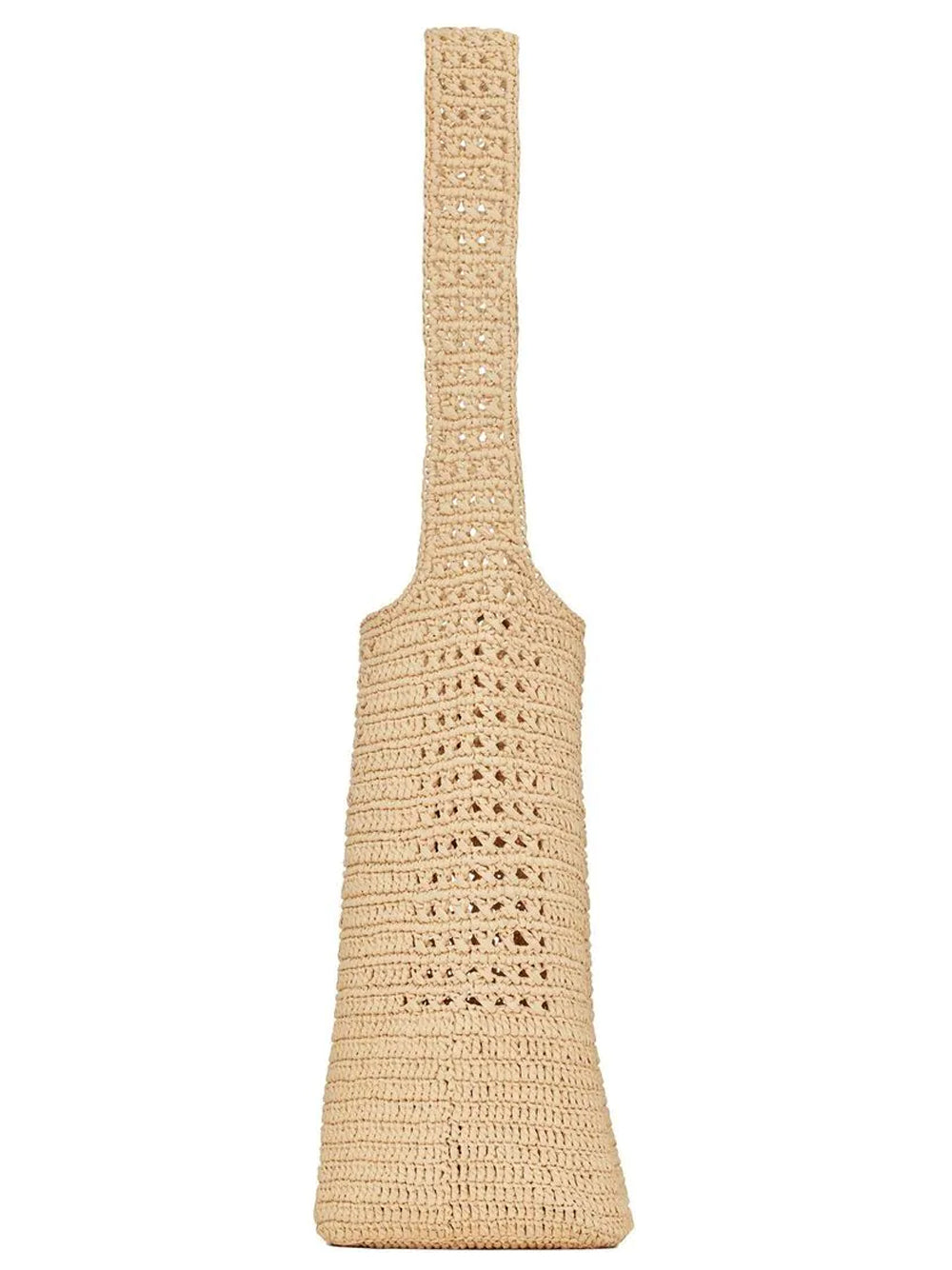 Bolso de hombro de rafia