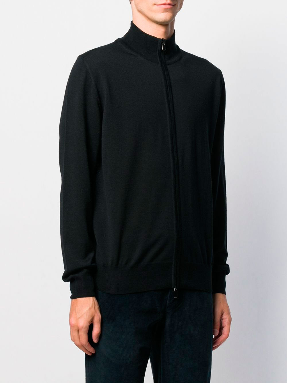 Cardigan con cremallera