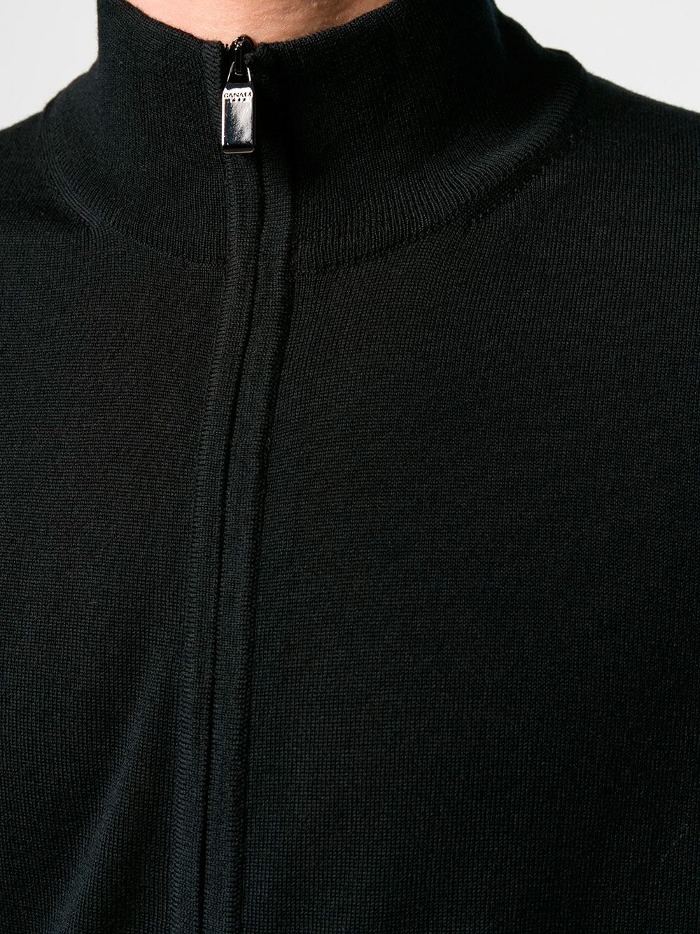 Cardigan con cremallera