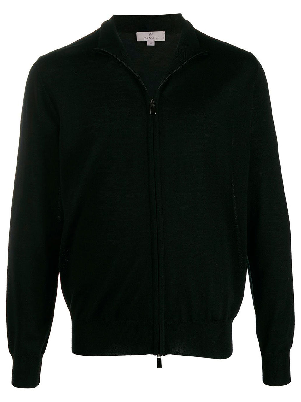 Cardigan con cremallera