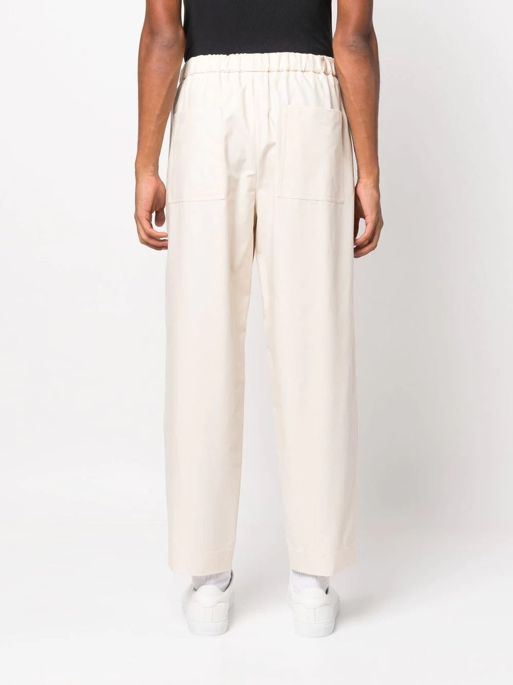 Pantalón cropped recto