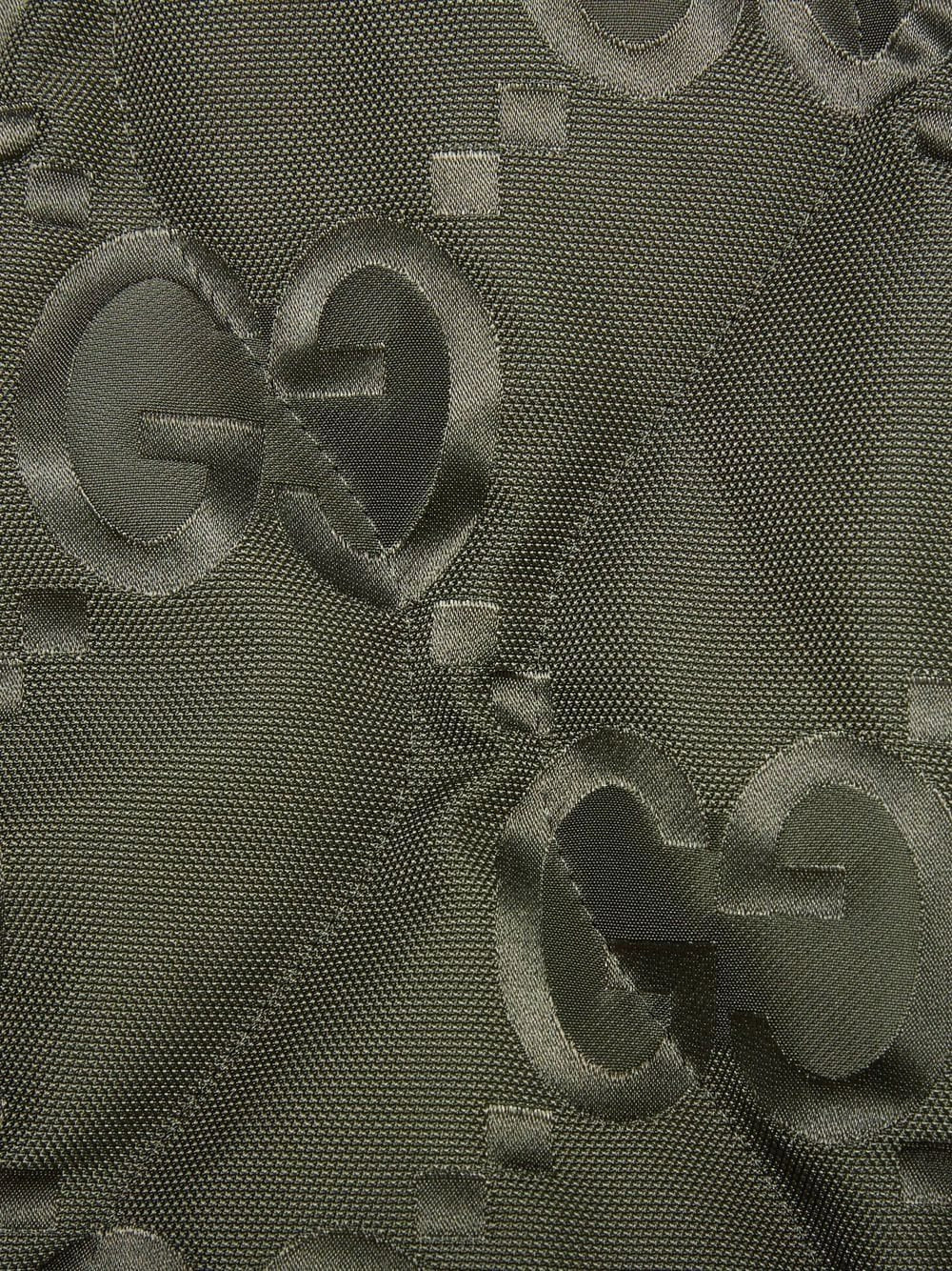 Chaleco acolchado con GG en jacquard