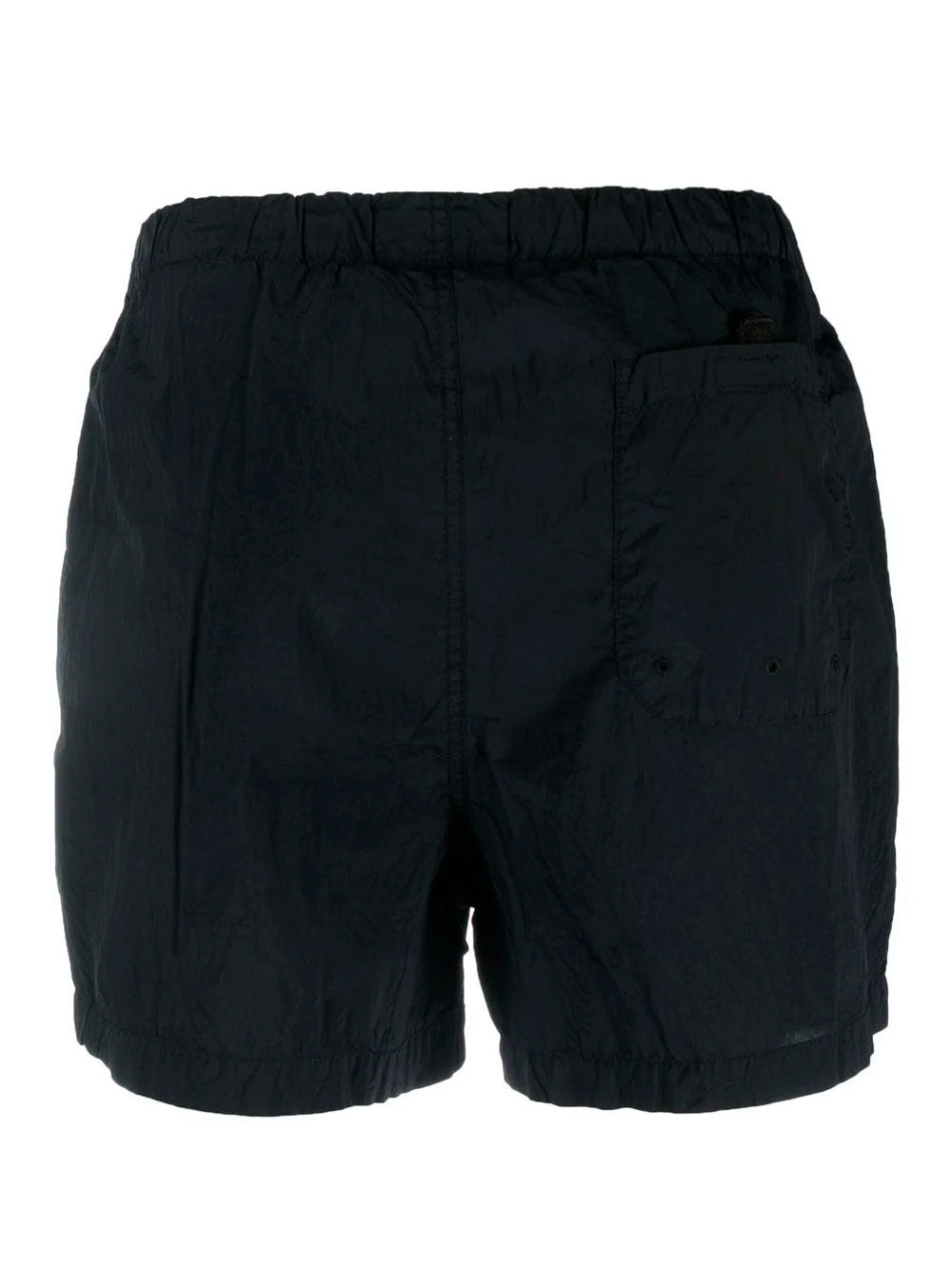 Compass-patch swim shorts