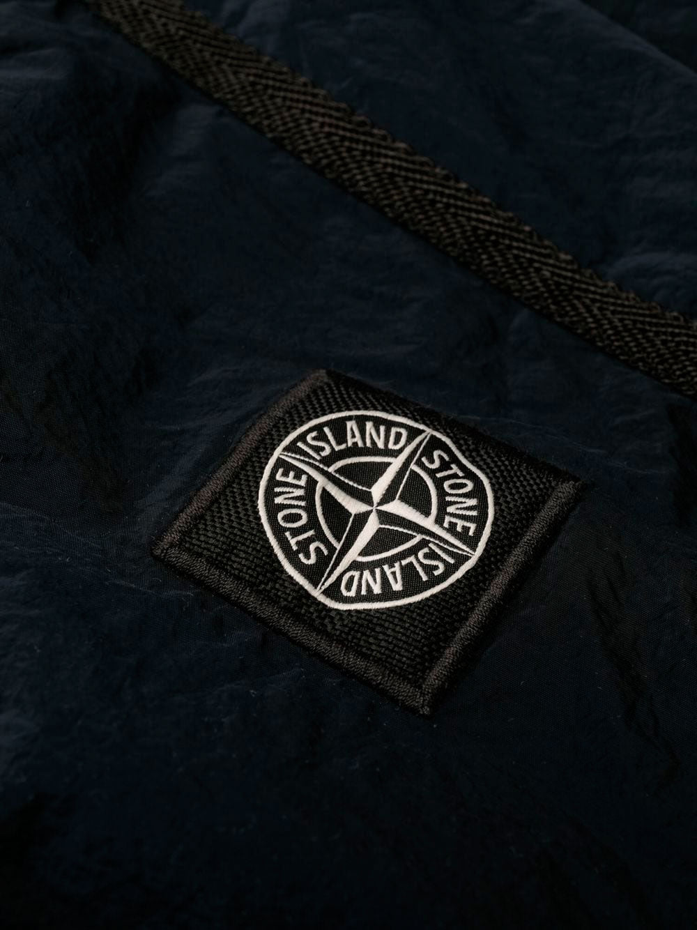 Compass-patch swim shorts