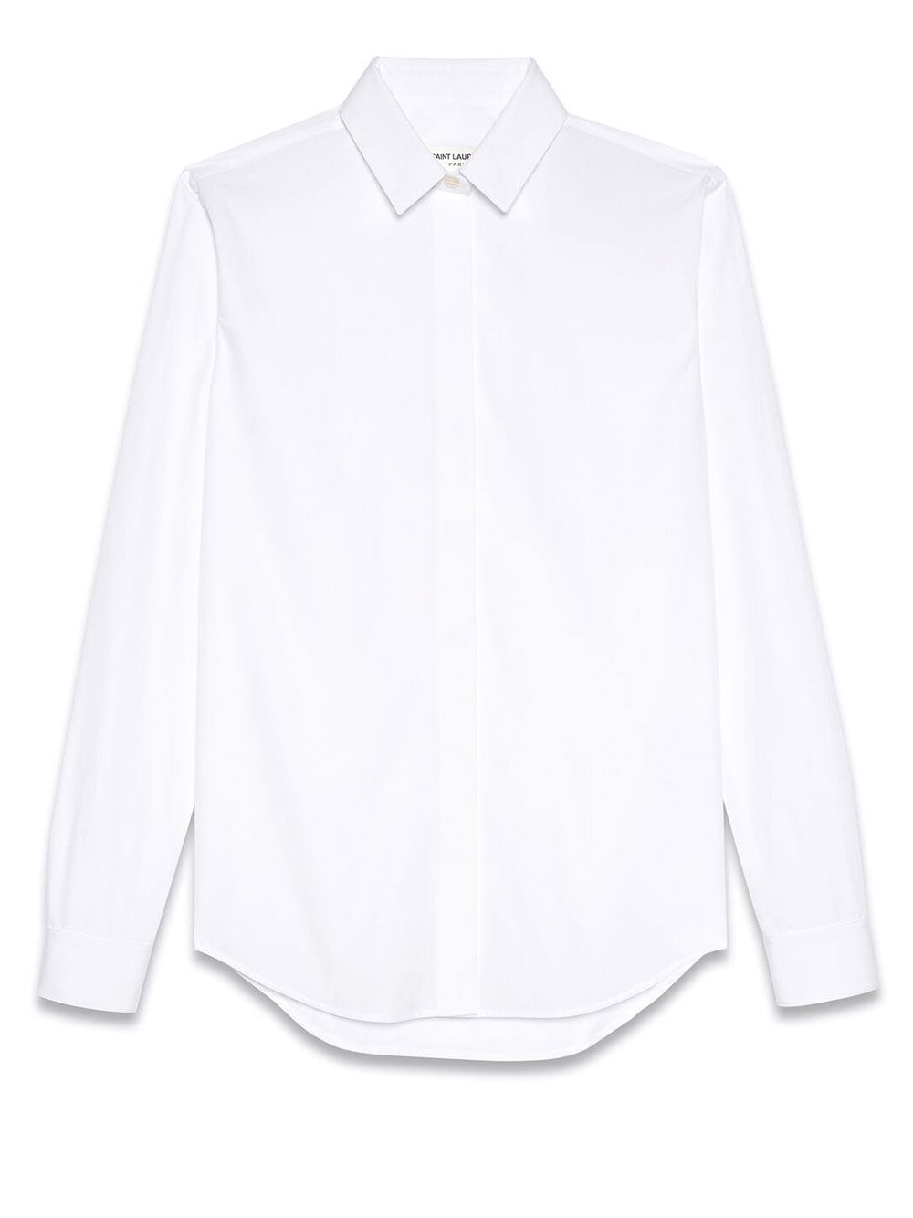 Shirt in cotton poplin