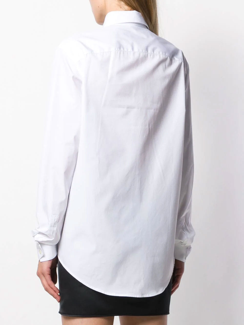 Shirt in cotton poplin