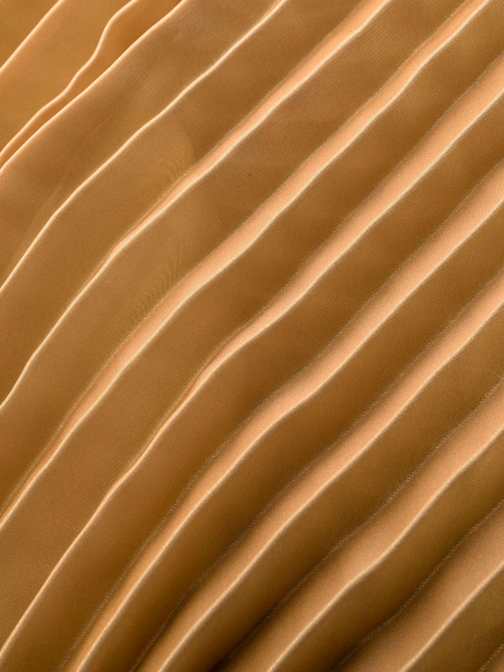 Technical Voile pleated midi dress