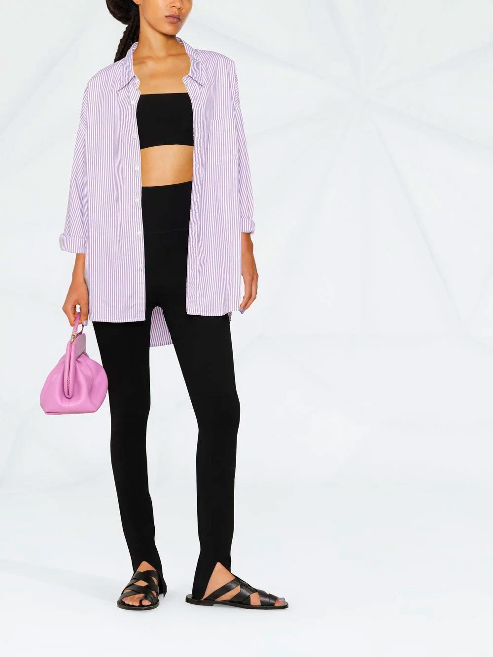 Bandeau con escote cuadrado