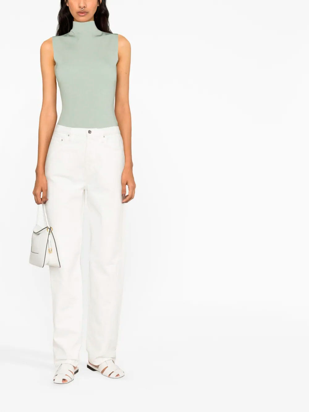 Jeans rectos de algodón orgánico