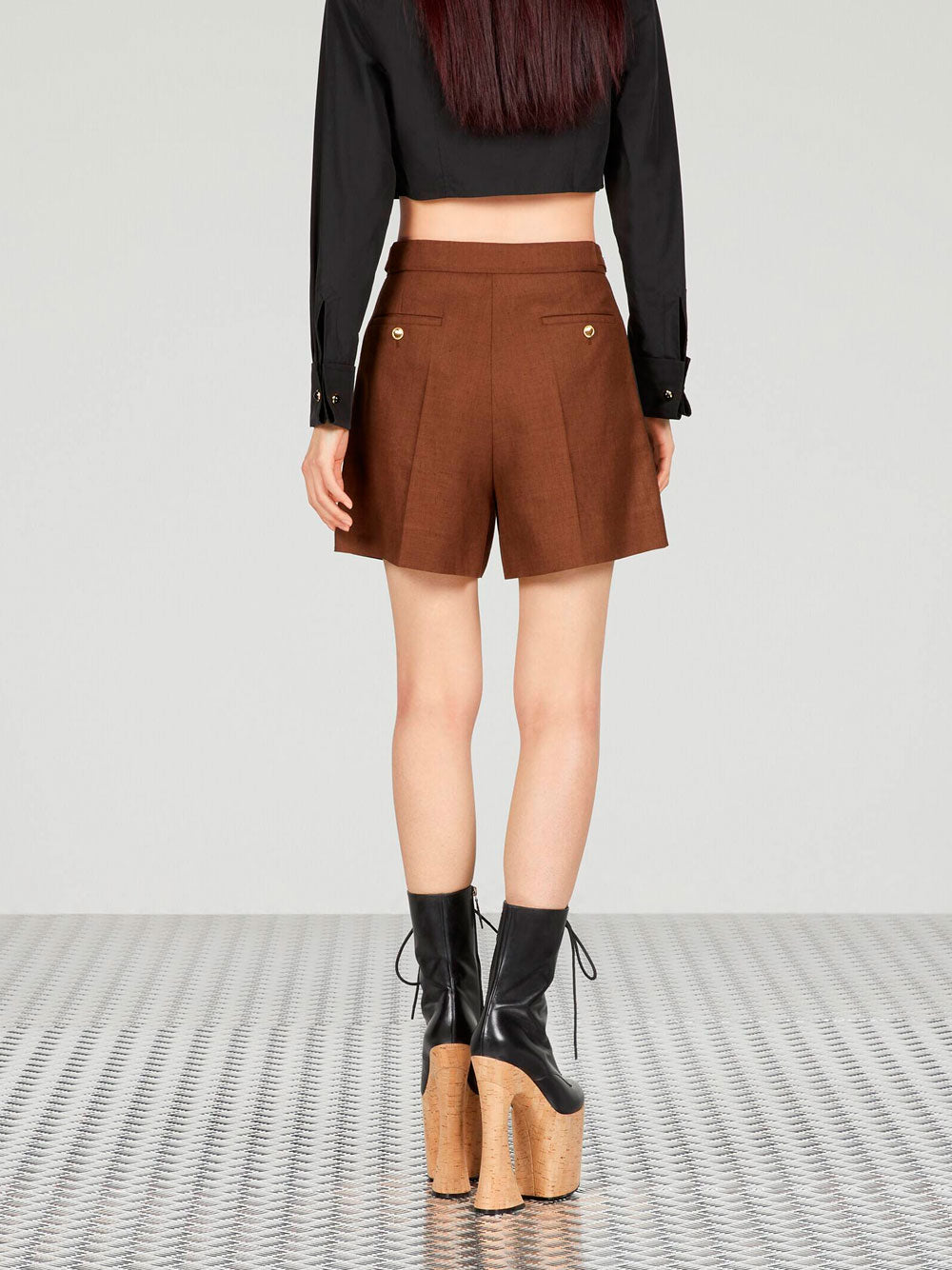 Bermudas tipo sastre Gucci