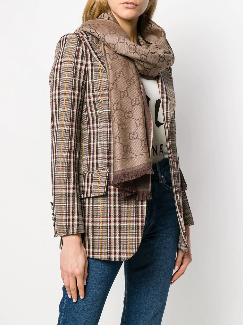 Chal beis GG marrón