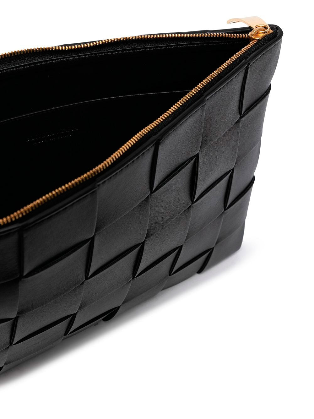 Intrecciato clutch bag
