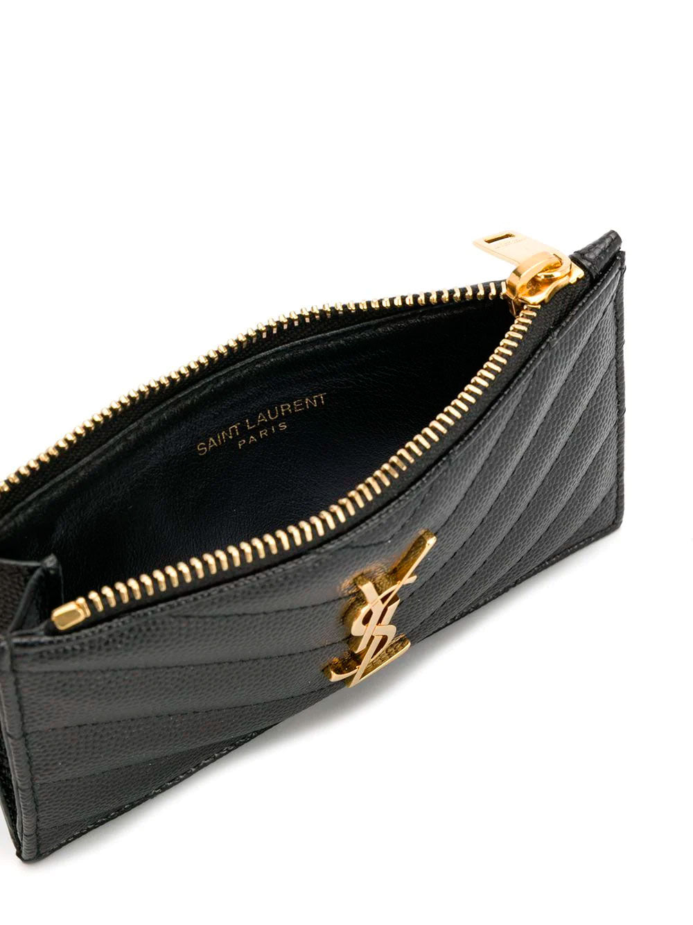 Tarjetero con monograma