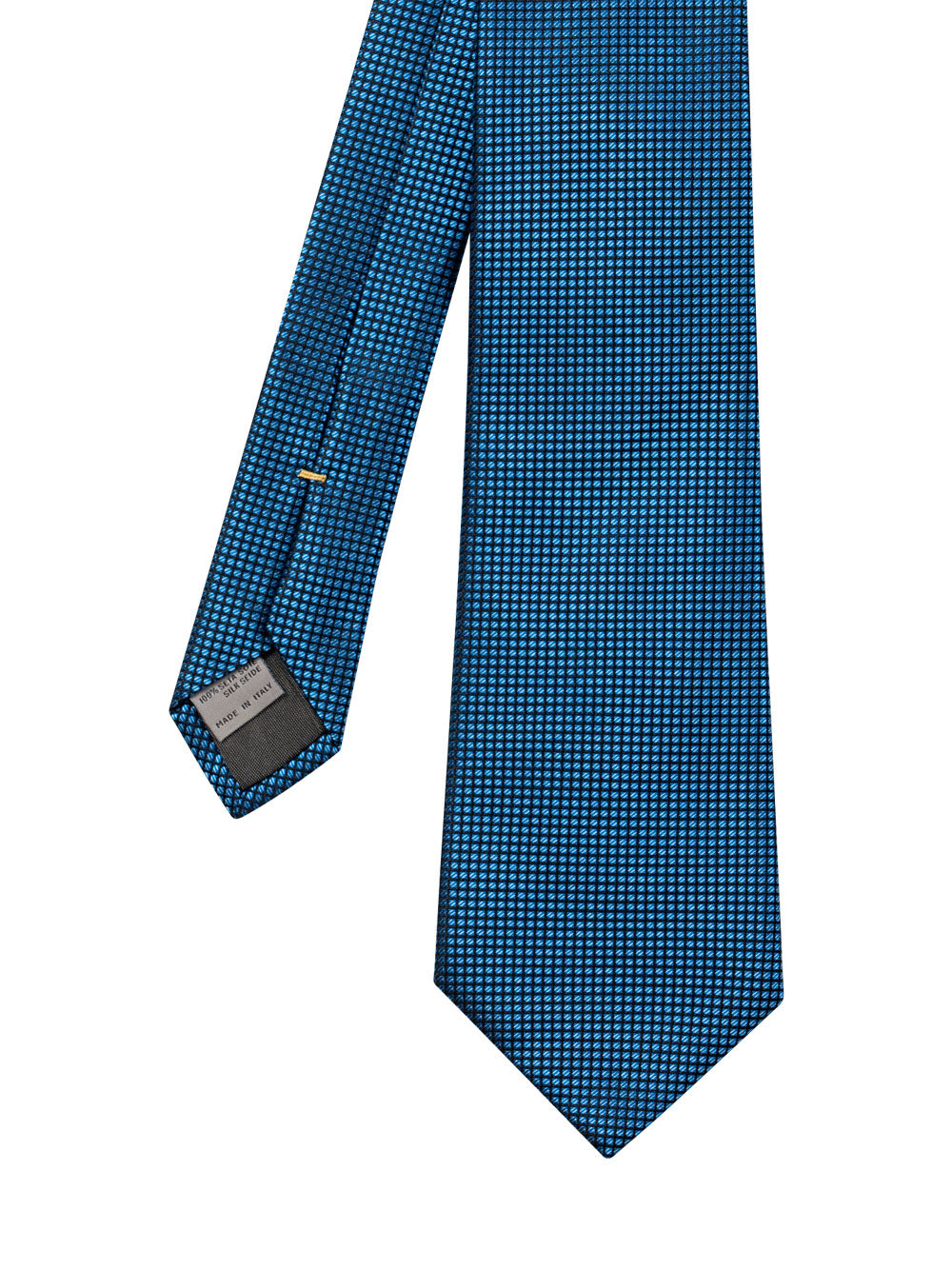 Silk tie with jacquard