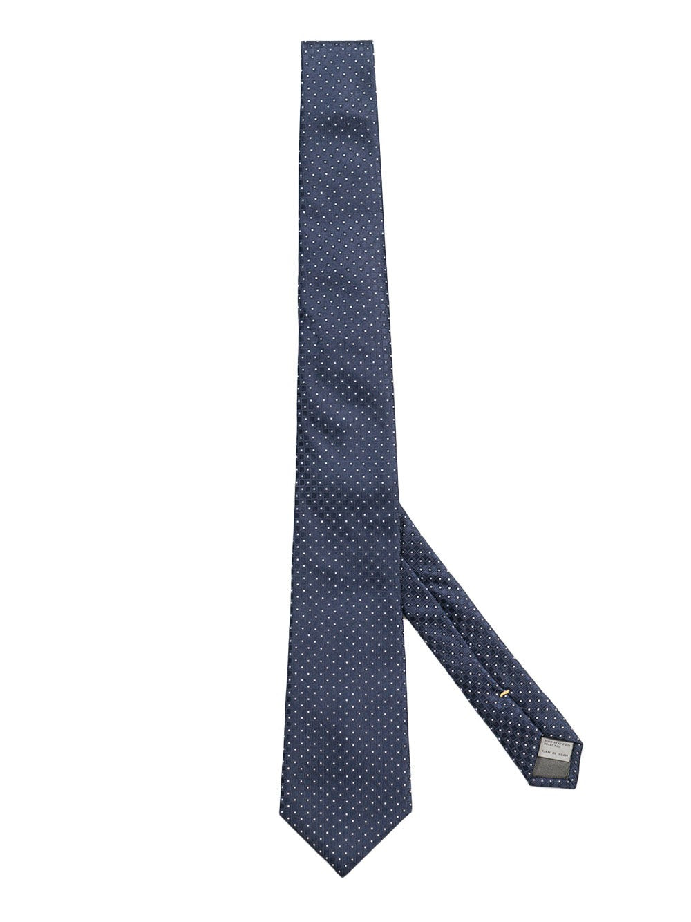 Corbata de seda estampada