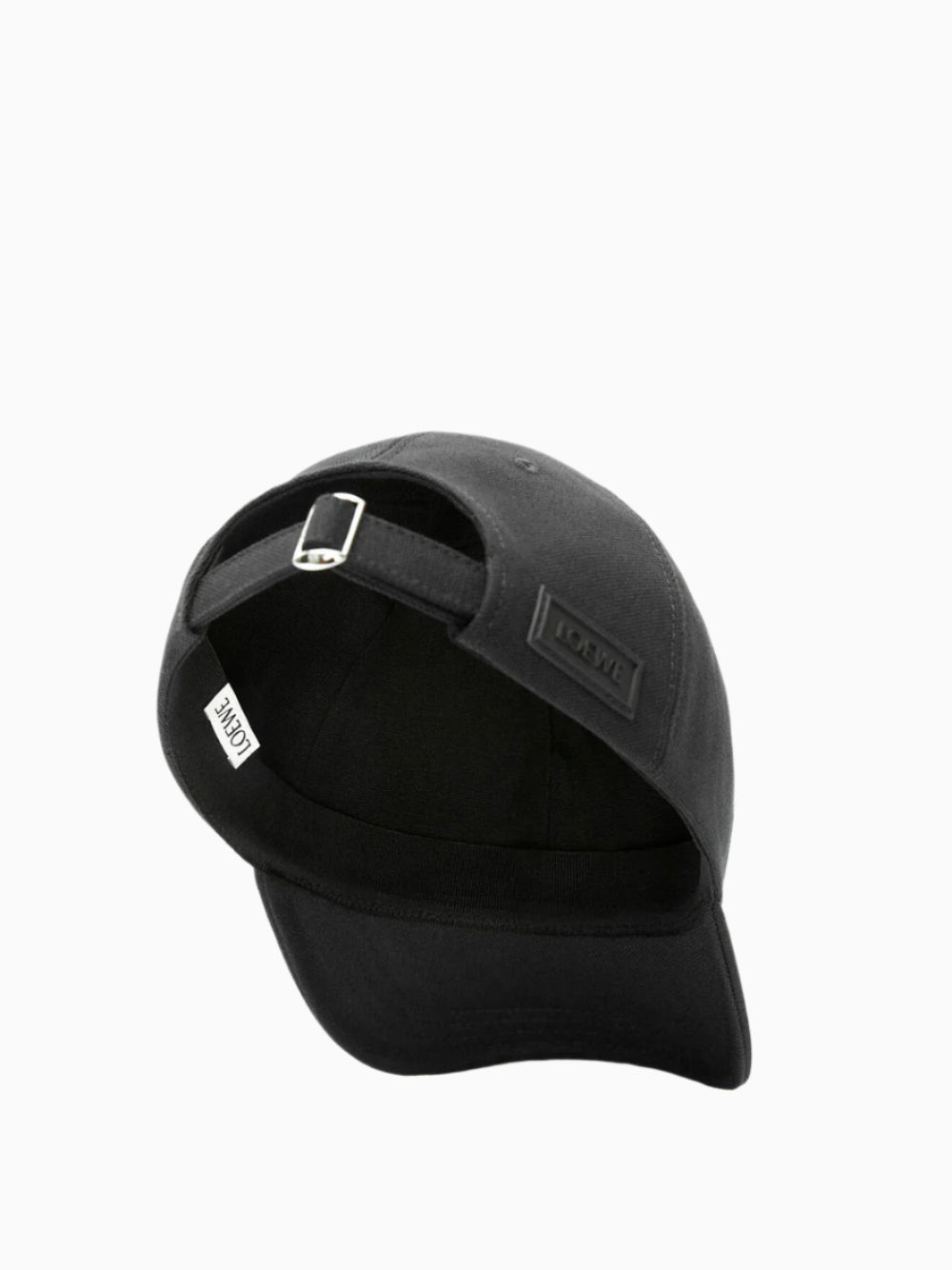 Gorra en lona con parche