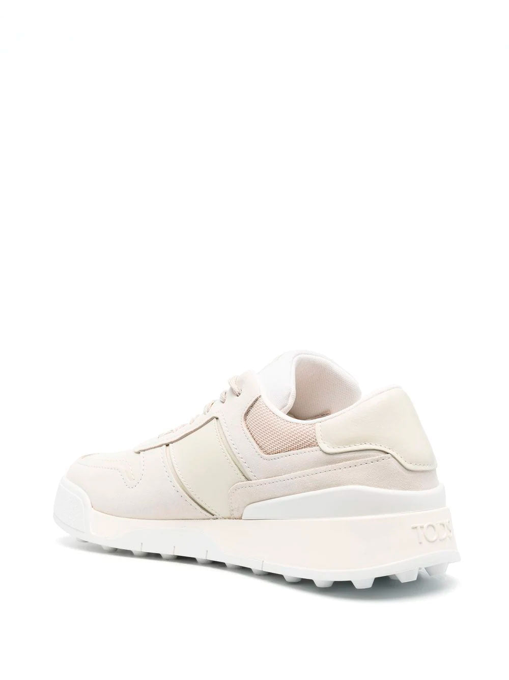 Sneakers con logo en relieve