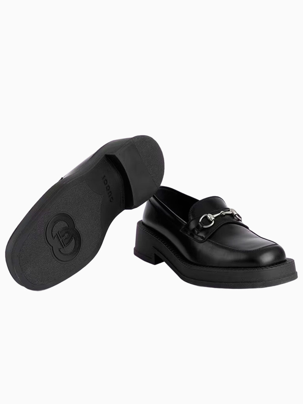 Mocasines Horsebit con GG entrelazados