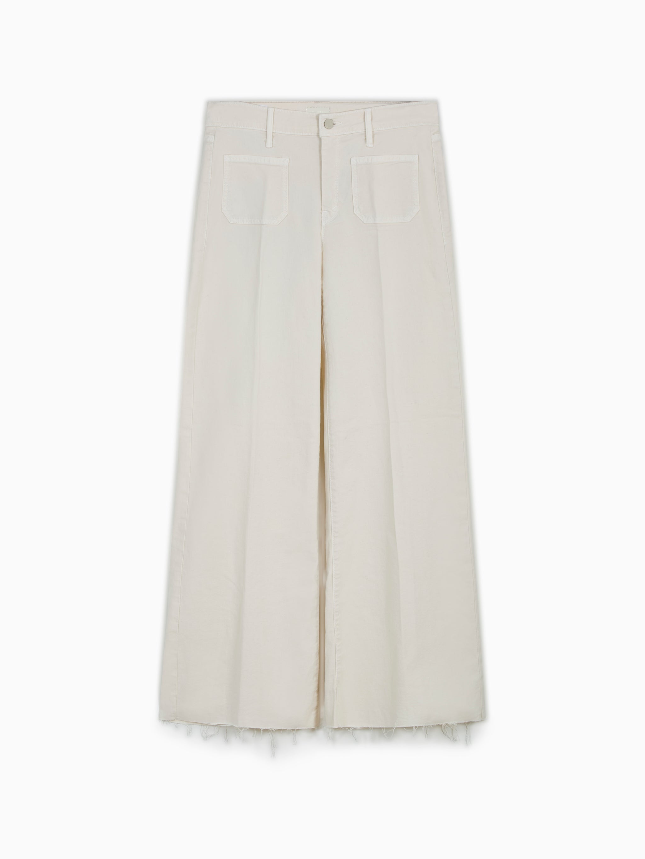 Patch Pocket Twister Fray jeans