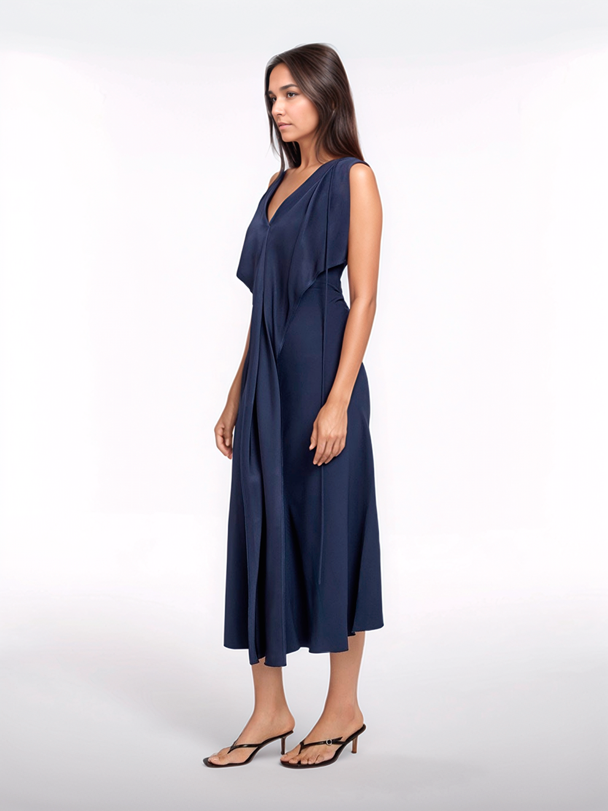 V-neck dress | Victoria Beckham | OTTODISANPIETRO V-neck dress | Victoria Beckham | OTTODISANPIETRO