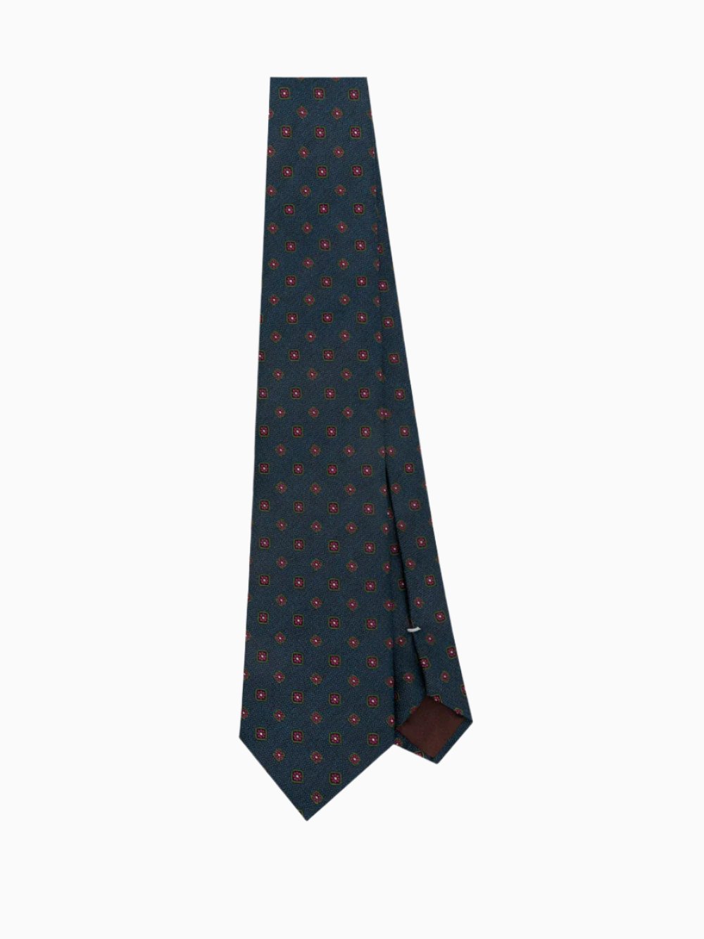 Patterned-jacquard tie