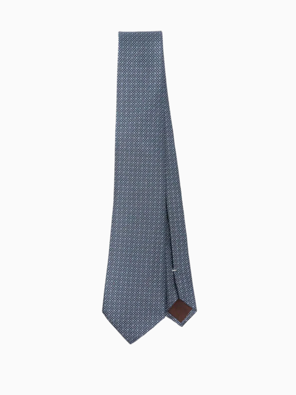 Patterned-jacquard tie