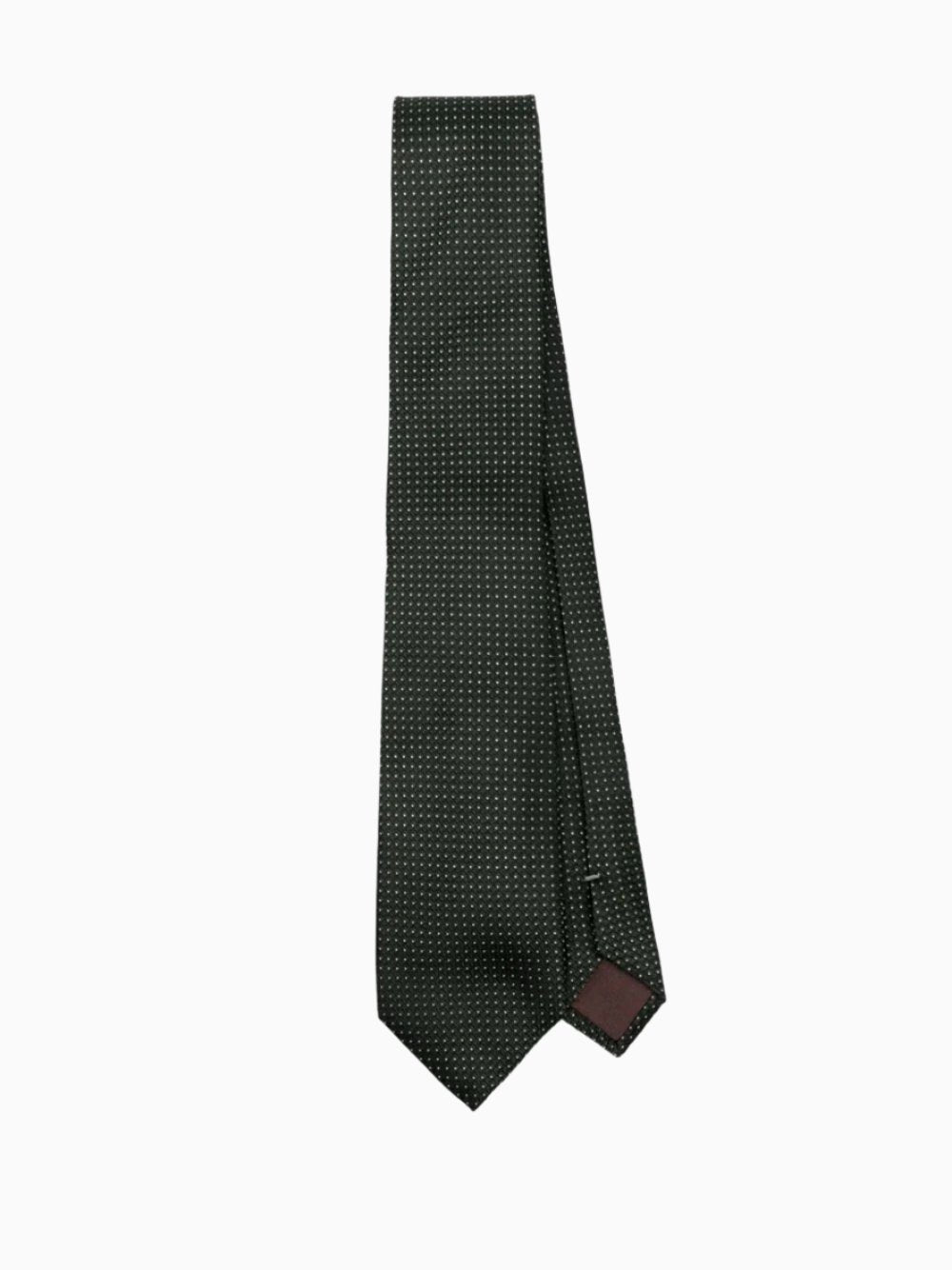 Patterned-jacquard tie