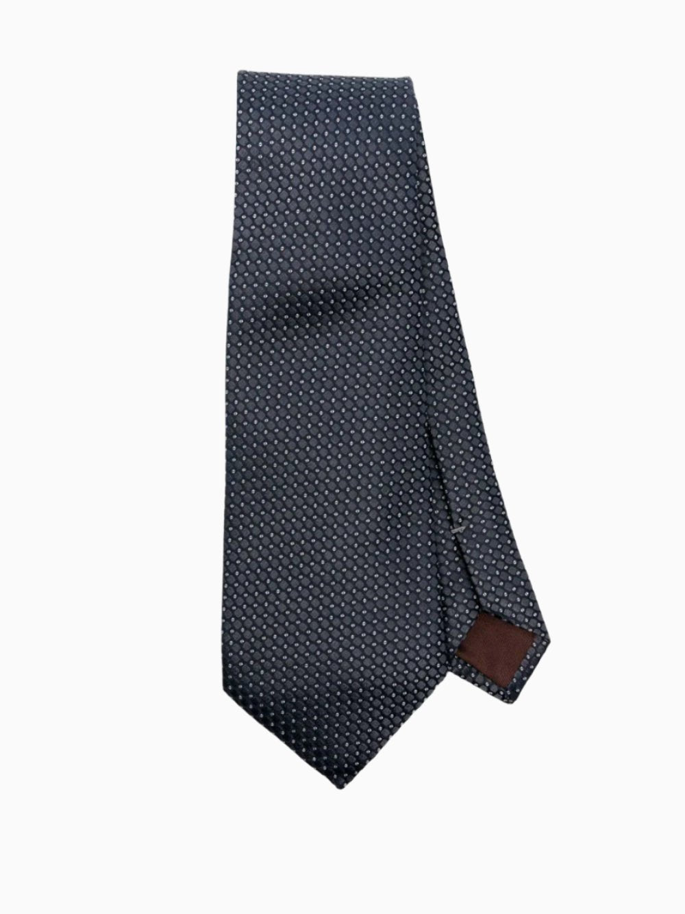 Pattern-jacquard tie