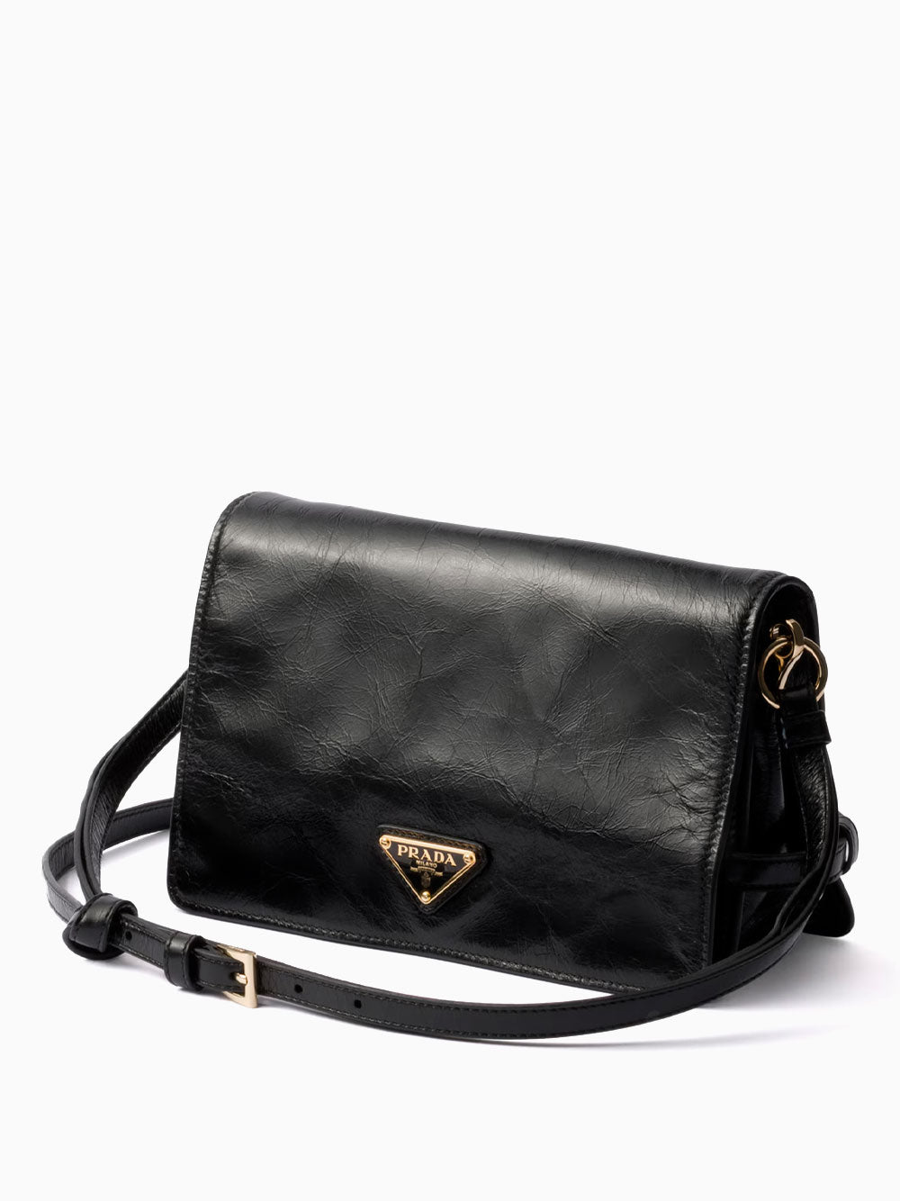 Leather shoulder bag