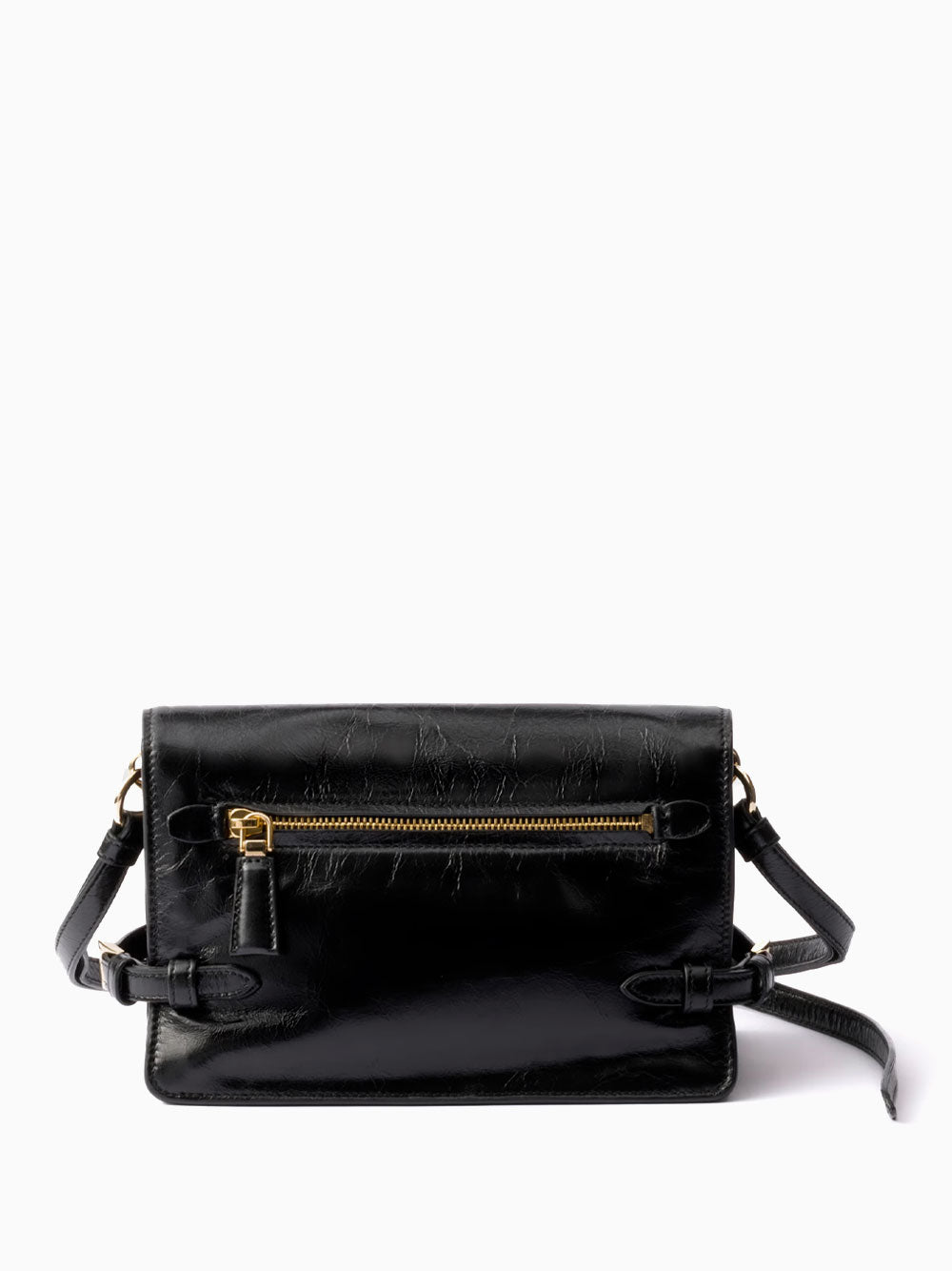 Leather shoulder bag