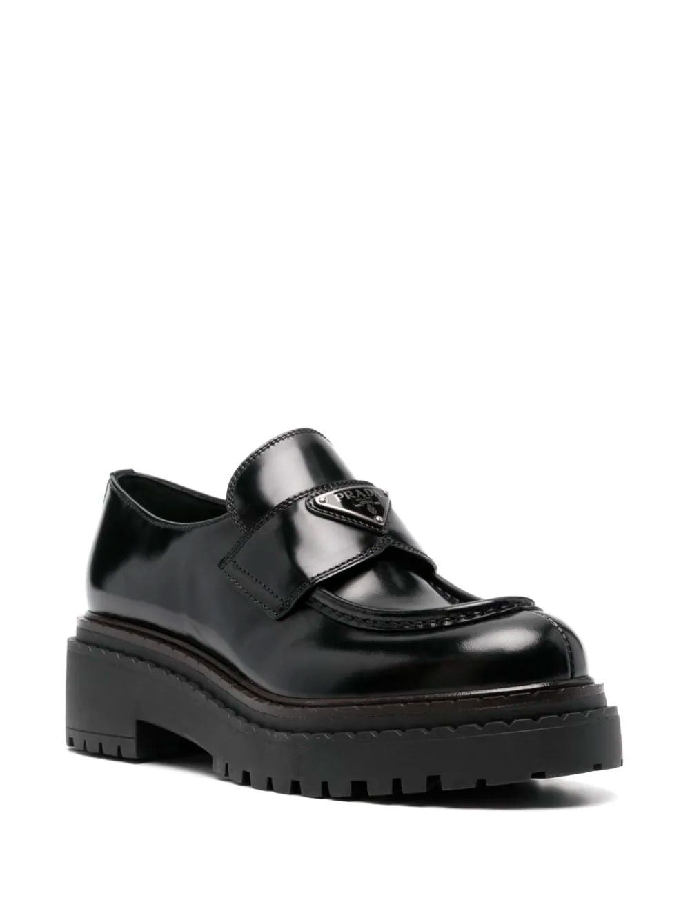 Leather loafers