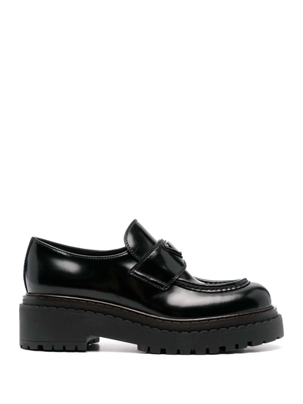 Leather loafers