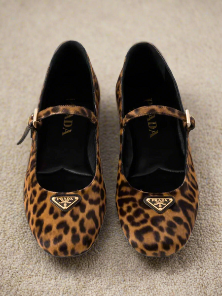 Leopard print Mary Jane Prada OTTODISANPIETRO