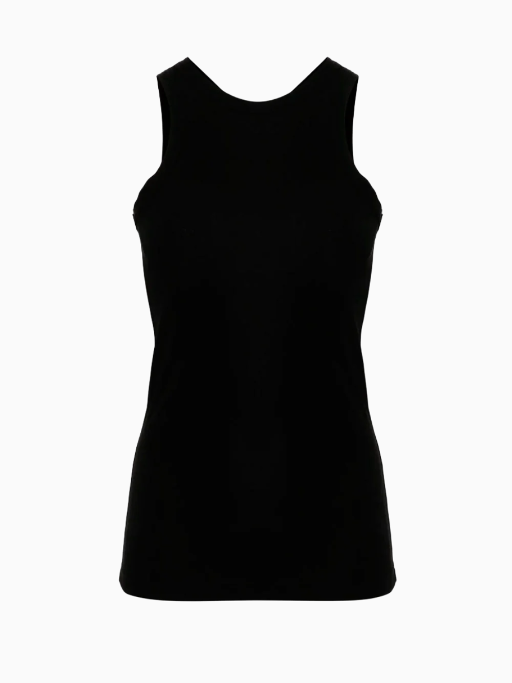 Fluid jersey tank top