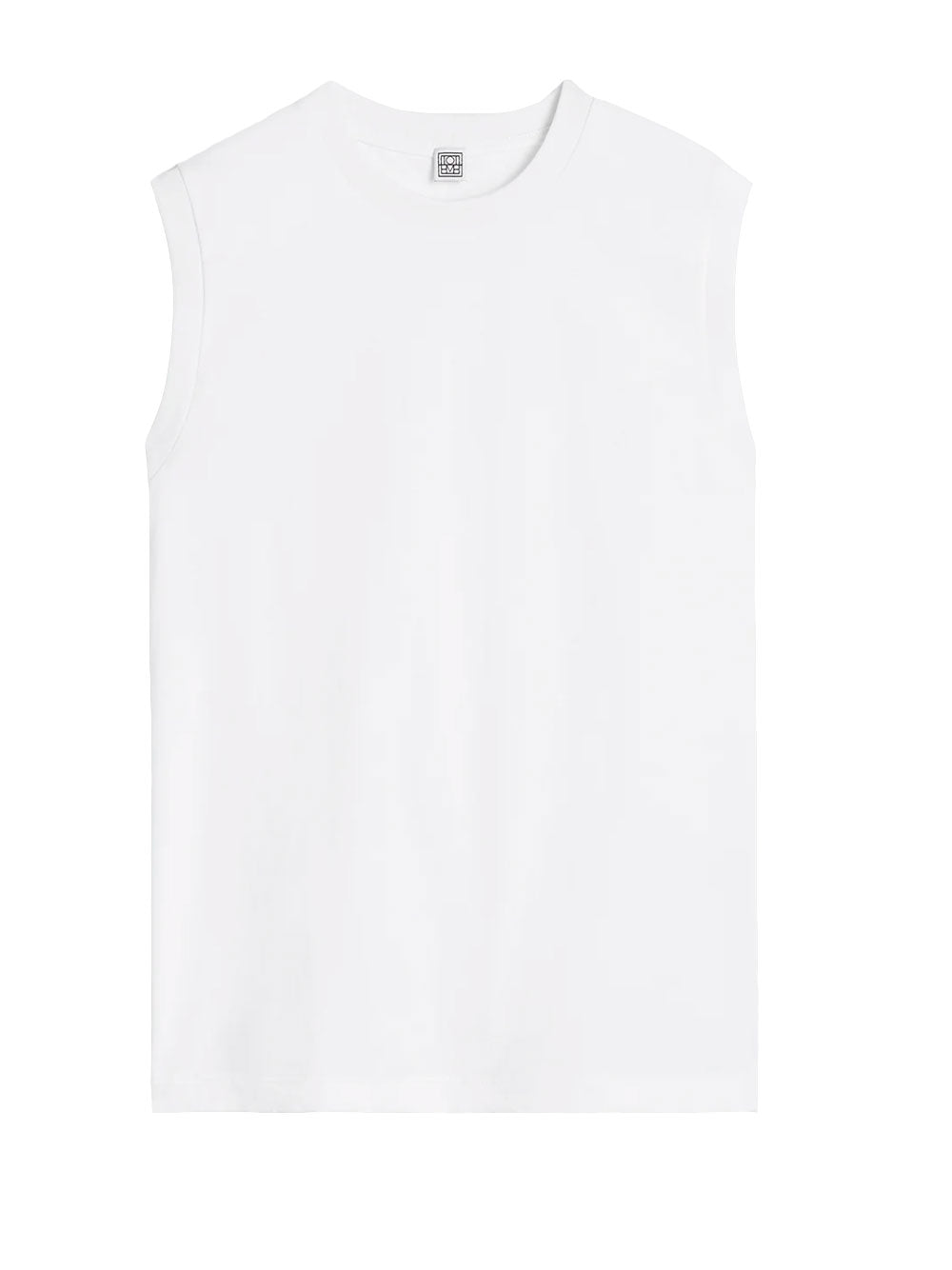 Relaxed sleeveless top