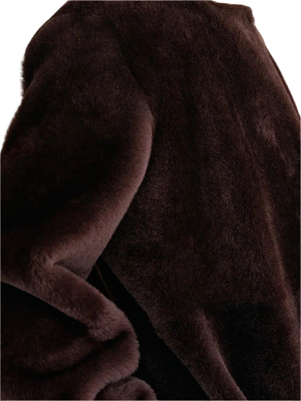 Soft shearling coat