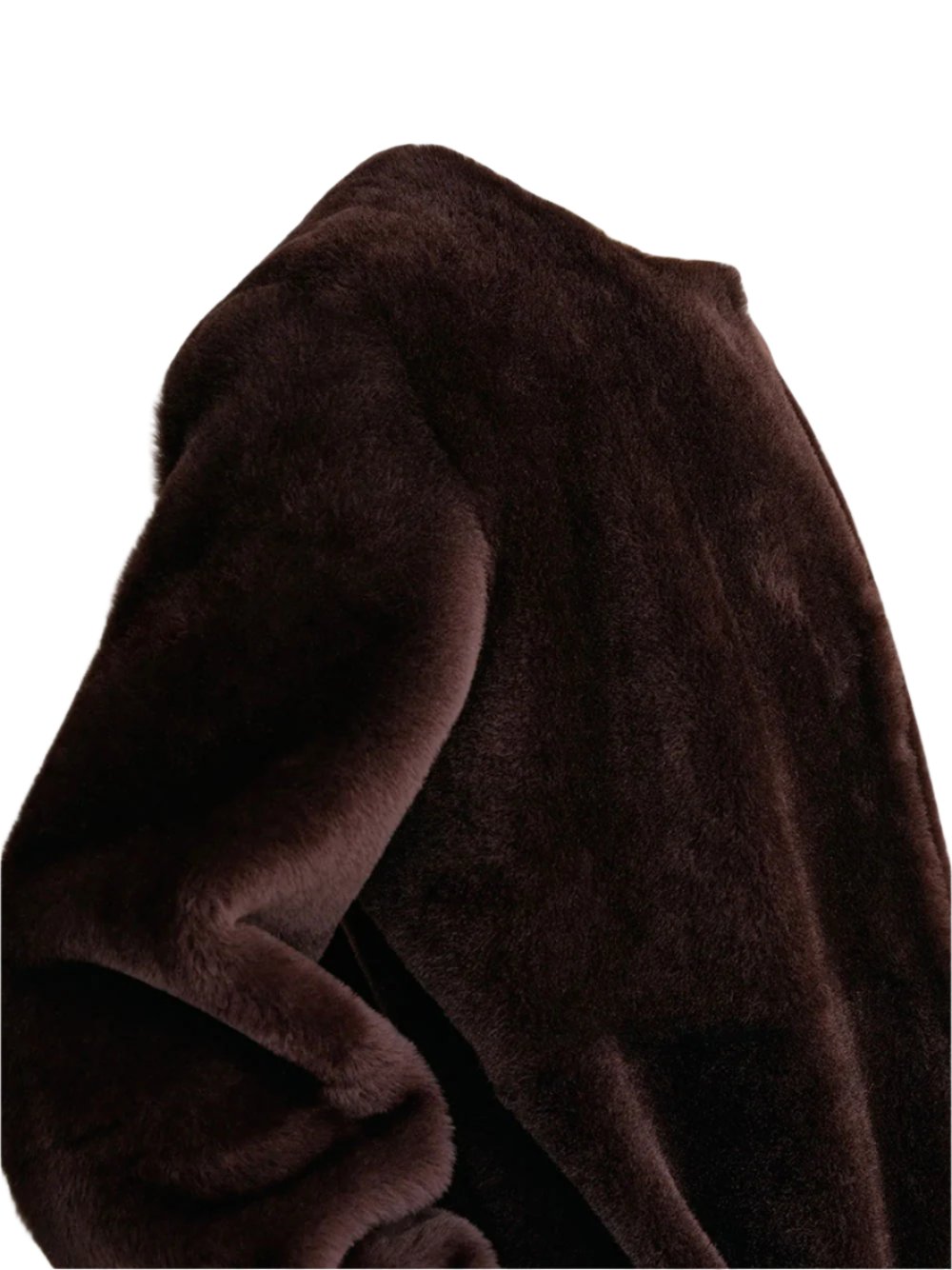 Soft shearling coat