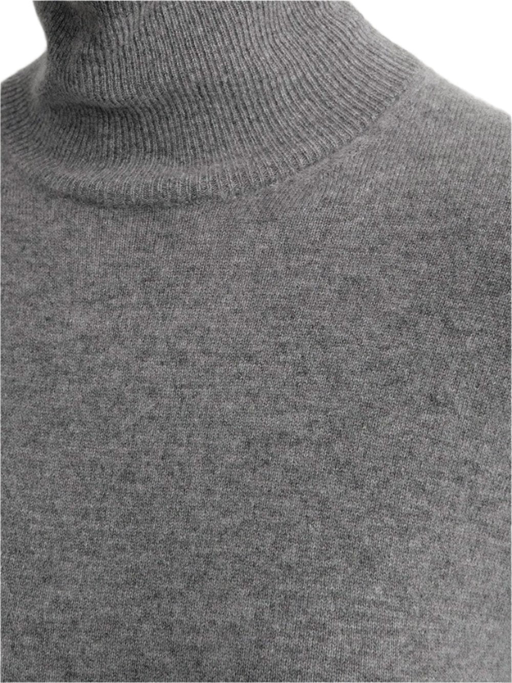 Cropped turtleneck jumper