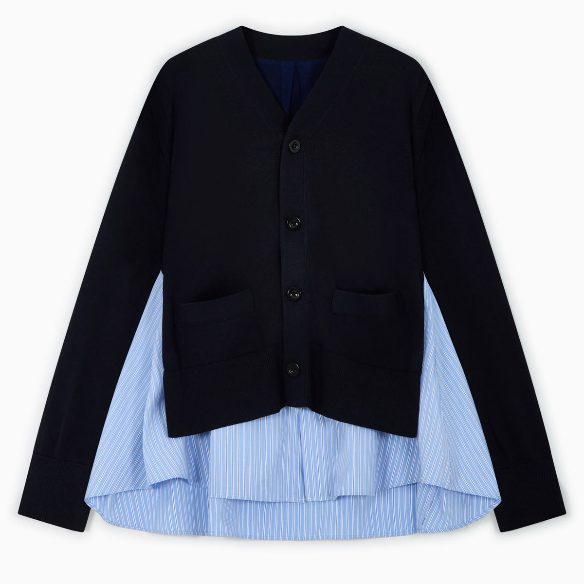 Poplin cardigan | Sacai | OTTODISANPIETRO