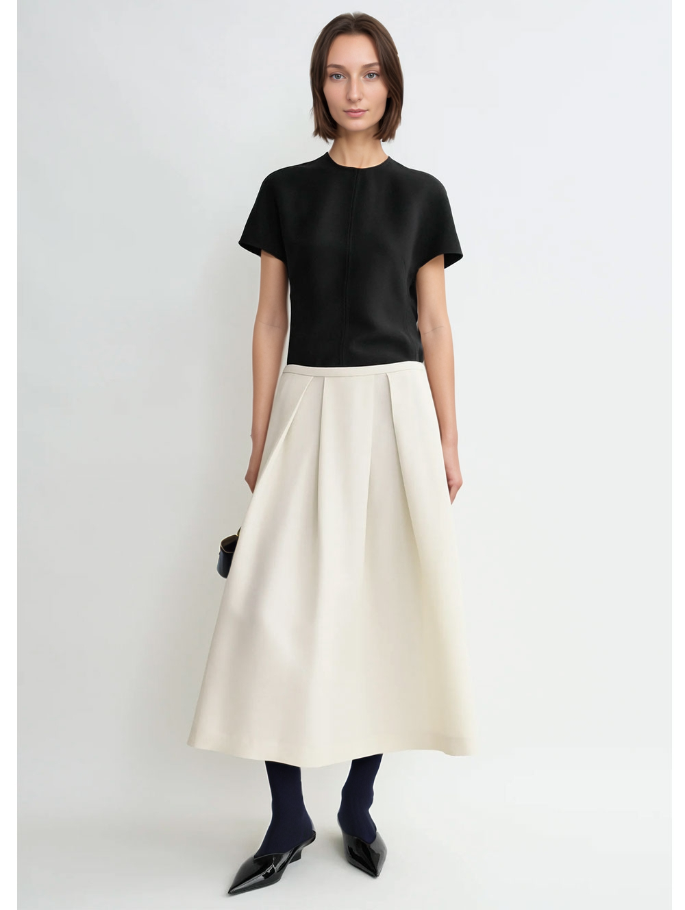 Pleated skirt