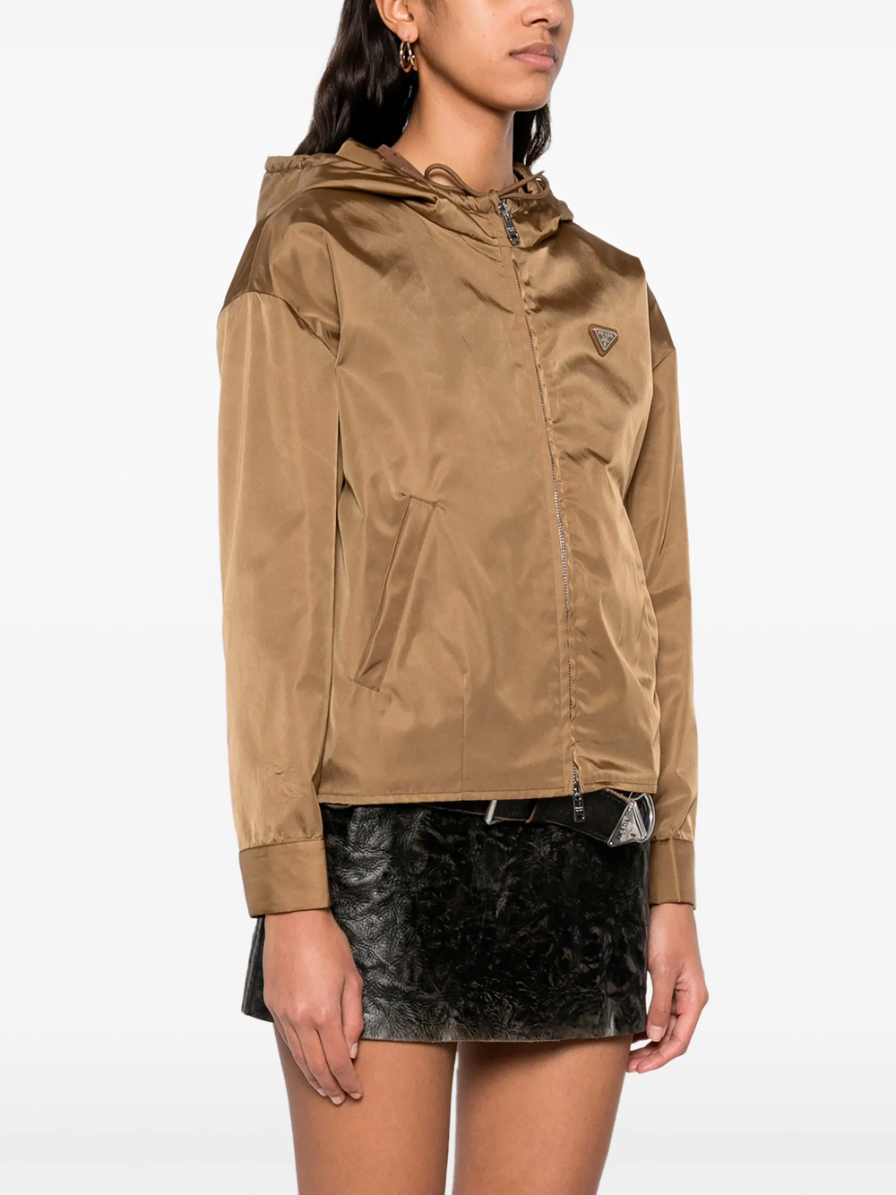 Triangle-logo jacket | Prada | OTTODISANPIETRO Triangle-logo jacket | Prada | OTTODISANPIETRO