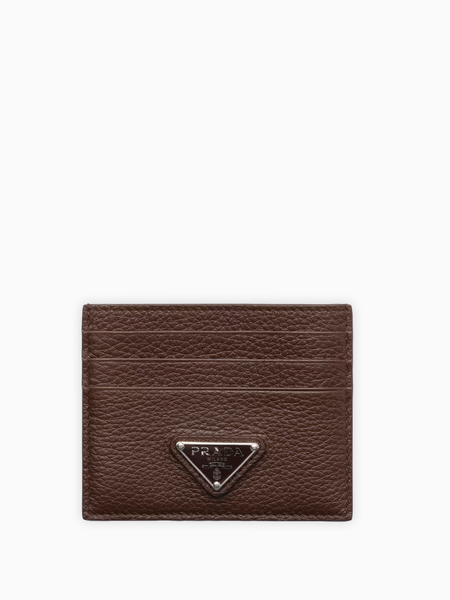 Leather cardholder | Prada | OTTODISANPIETRO