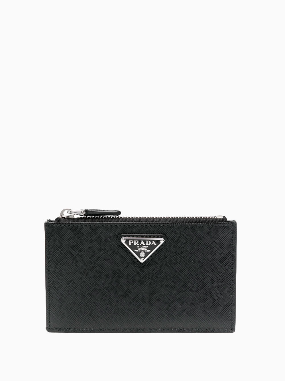 Enamel triangle-logo wallet