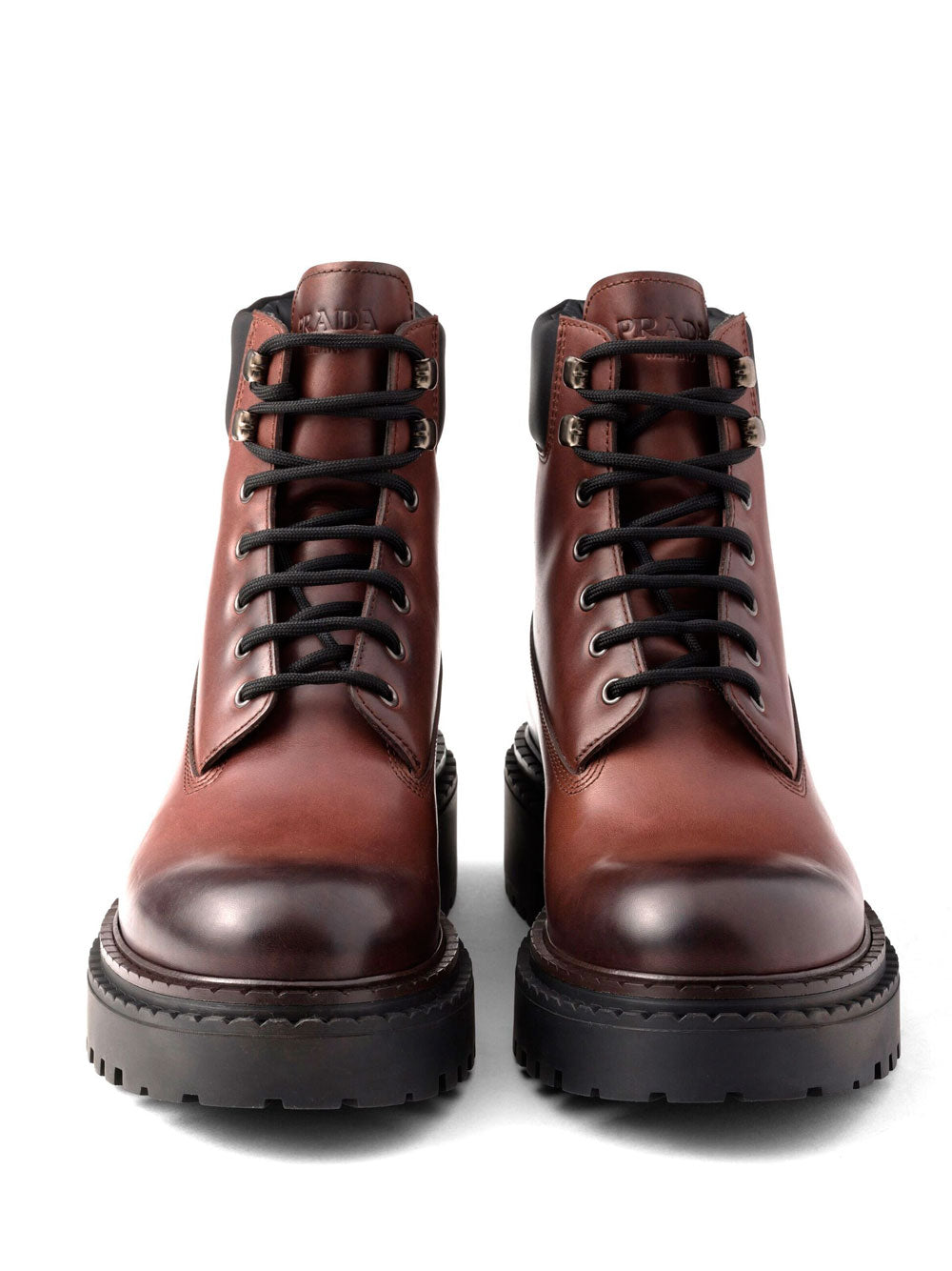 Leather work boots