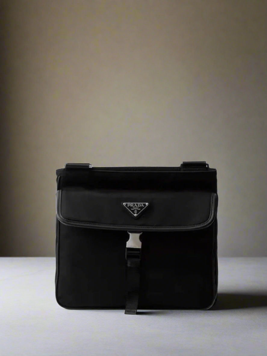 Re-Nylon crossbody bag