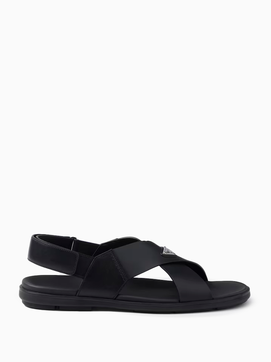 Crisscross sandals | Prada | OTTODISANPIETRO